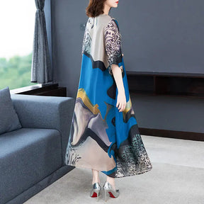 💐Loose Silk Printed Dress💐