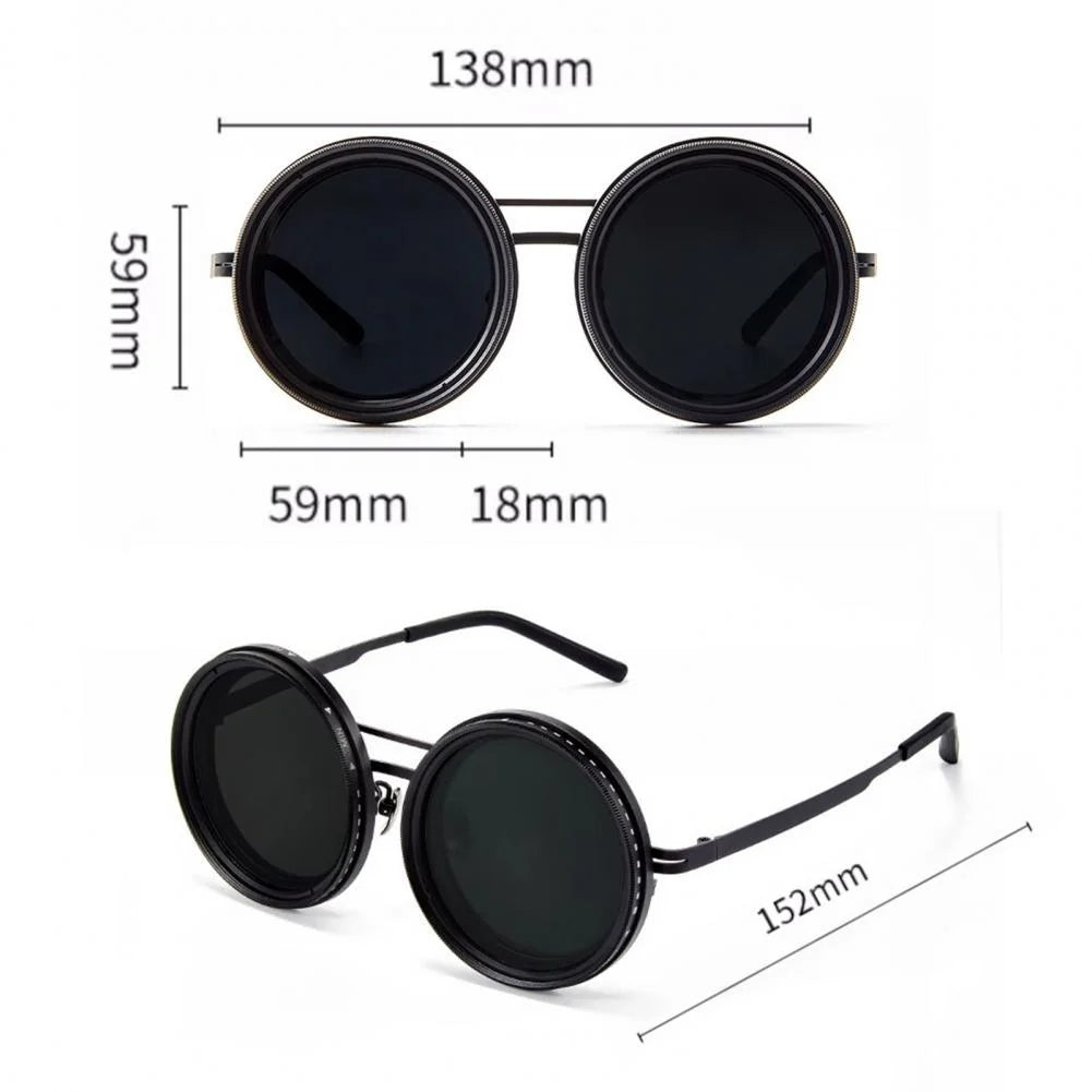 Handmade ND9 Adjustable Polarized Sunglasses