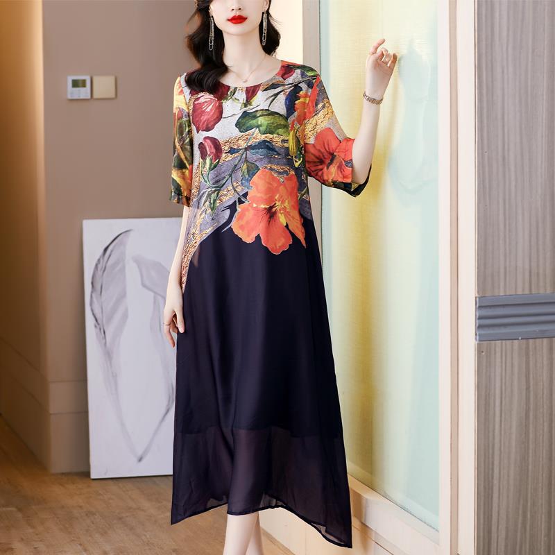 Women's Elegant Flowy Floral