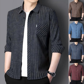 🔥Men's Casual Business Lapel Shirt for Winter