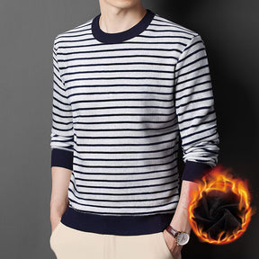 🔥Men's Warm Striped Cozy Fashion Sweater